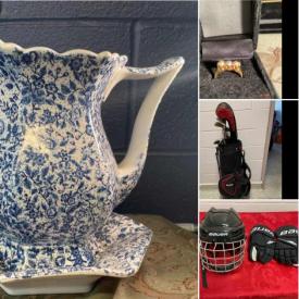 MaxSold Auction: This online auction features a stovetop popcorn popper, Vintage wine decanters, crystal goblets, pink glass plates, searing grill and meat presser, pocket inverter, scent burner and much more!